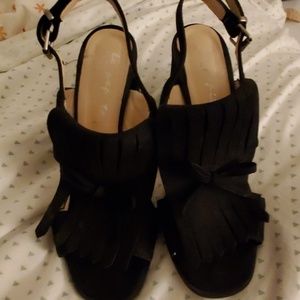 Black heels